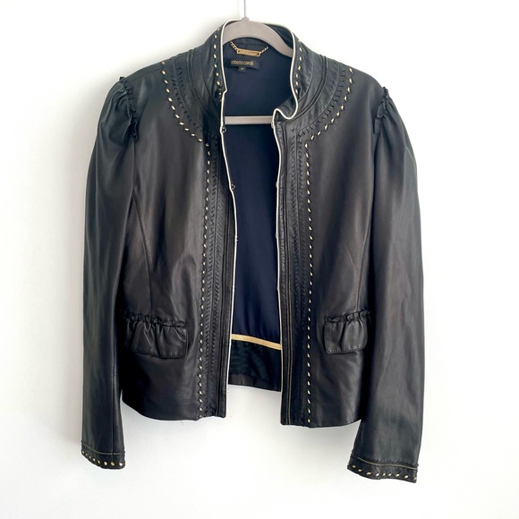 Roberto Cavalli Leather Jacket